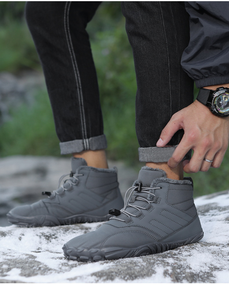 跨境新款棉靴男女休闲棉鞋加绒加厚雪地靴保暖情侣高帮棉靴厂代发详情28