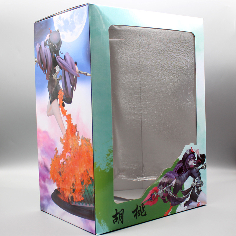 美少女系列原神 可莉 甘雨2代胡桃战斗小派蒙刻晴安柏 手办摆件详情11