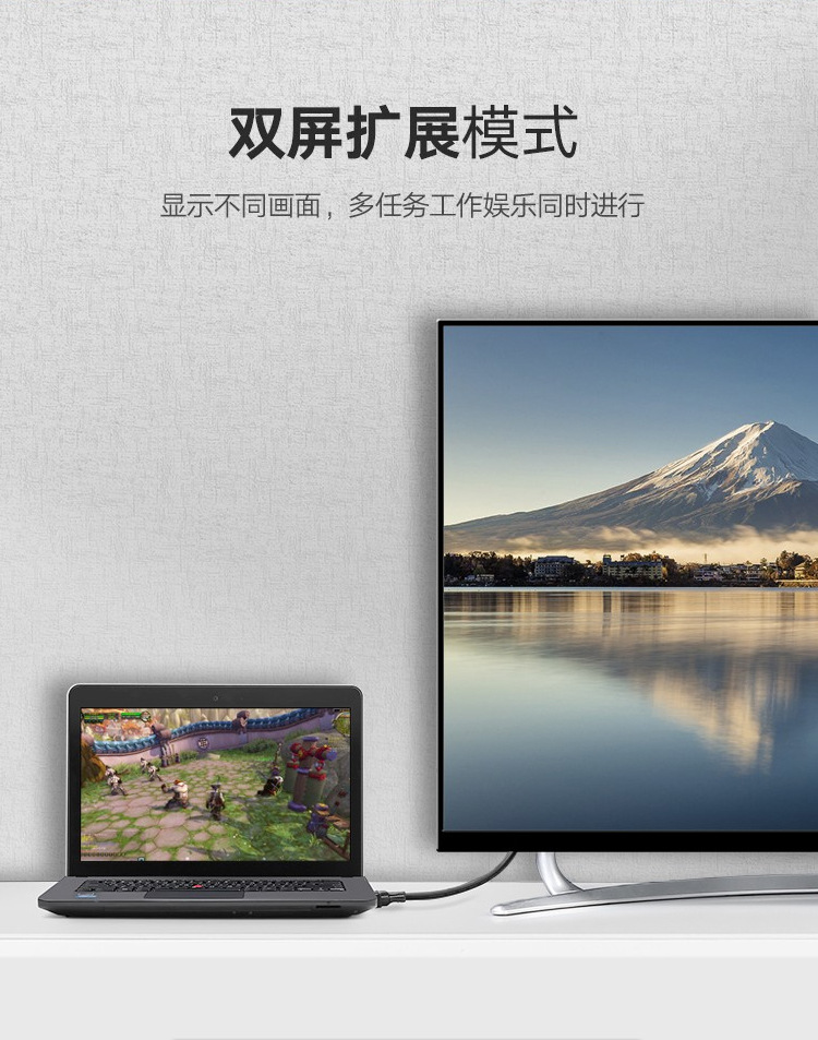 VGA3+2电脑显示器视频线超清信号线1080P VGA线 +2 VGA数据线 视频线 VGA线缆 电脑UL工程线详情3