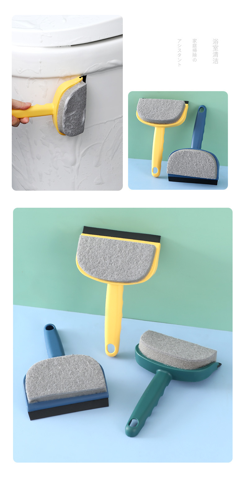 This dual-purpose water scraper is a perfect tool for cleaning glass, a window cleaner, a household window cleaning brush, and a table glass cleaning tool pic 11