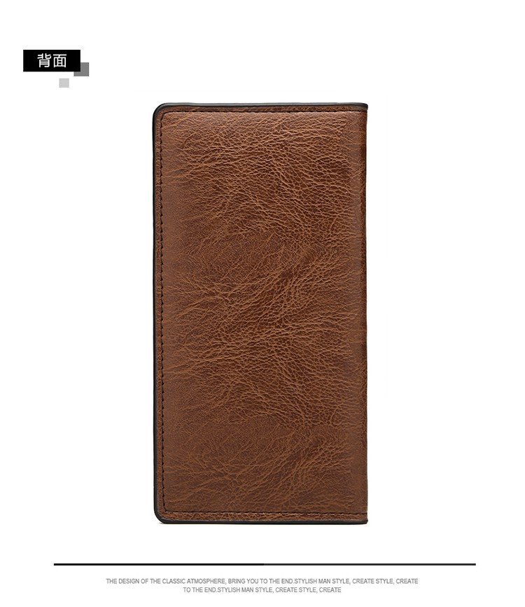 赠品长款 男士钱包长款包时尚商务男手拿包休闲牛皮手包详情58