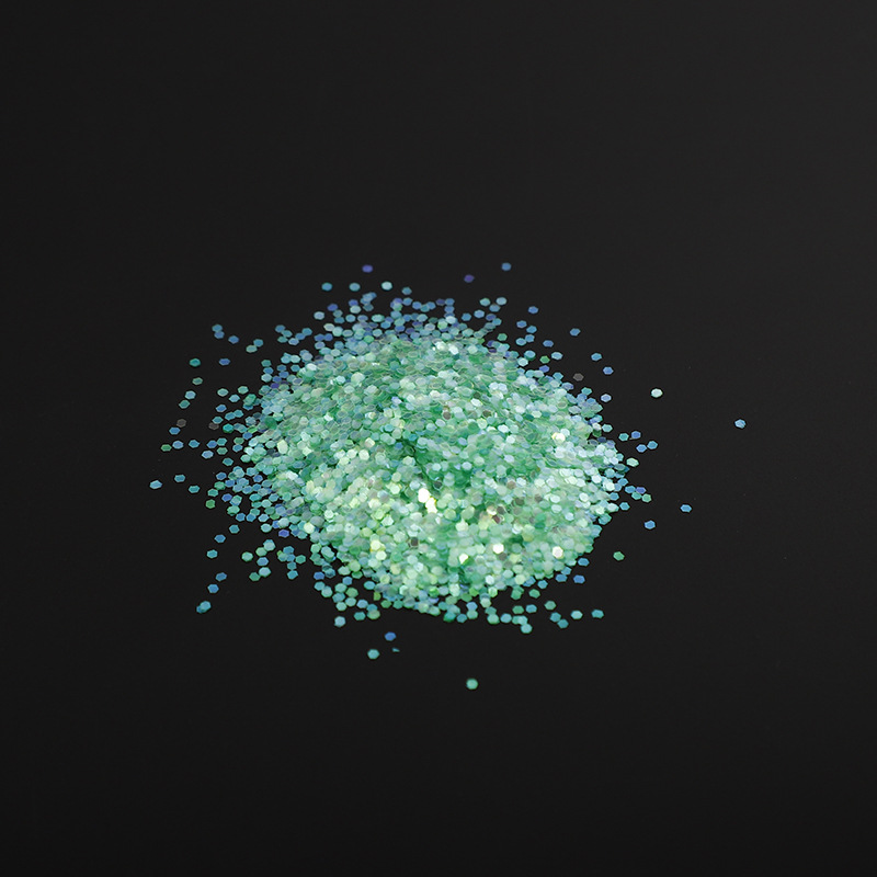 1/24 Iridescent Seven-Color Golden Onion Powder, Dazzling Glitter Powder, 1kg package, 1mm Seven-color Laser Powder, Nail sequins, High Gloss, waterproof pic 7