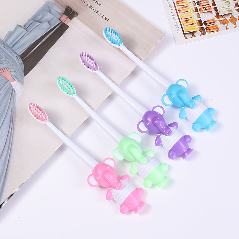 儿童牙刷小象单支装软毛牙刷精品牙刷详情2