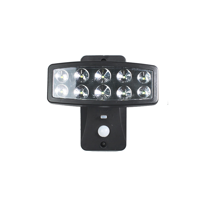 led solar human body sensor light, outdoor waterproof courtyard wall lamp, household lighting, human body sensor floodlight pic 5