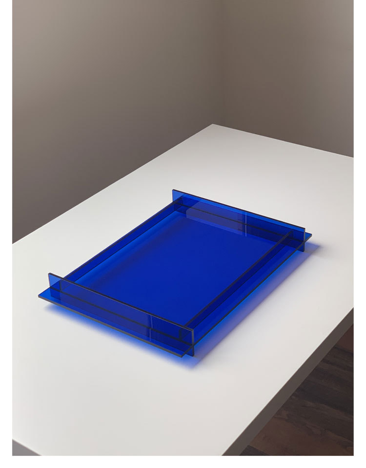 轻奢家用卧室化妆品收纳盒亚克力水果托盘杂物收纳盘创意实用果盘详情5