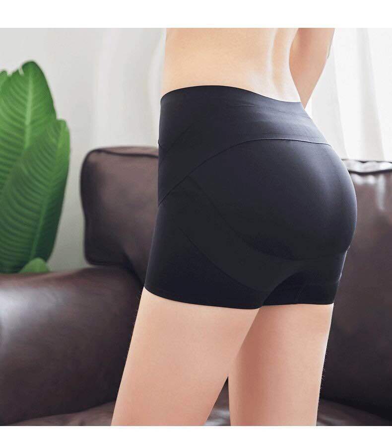 Kaka Barbie pants, ice silk seamless, buttock shaping, hip and belly cinching underwear, leggings, flat corner safety pants, boxed for women pic 11