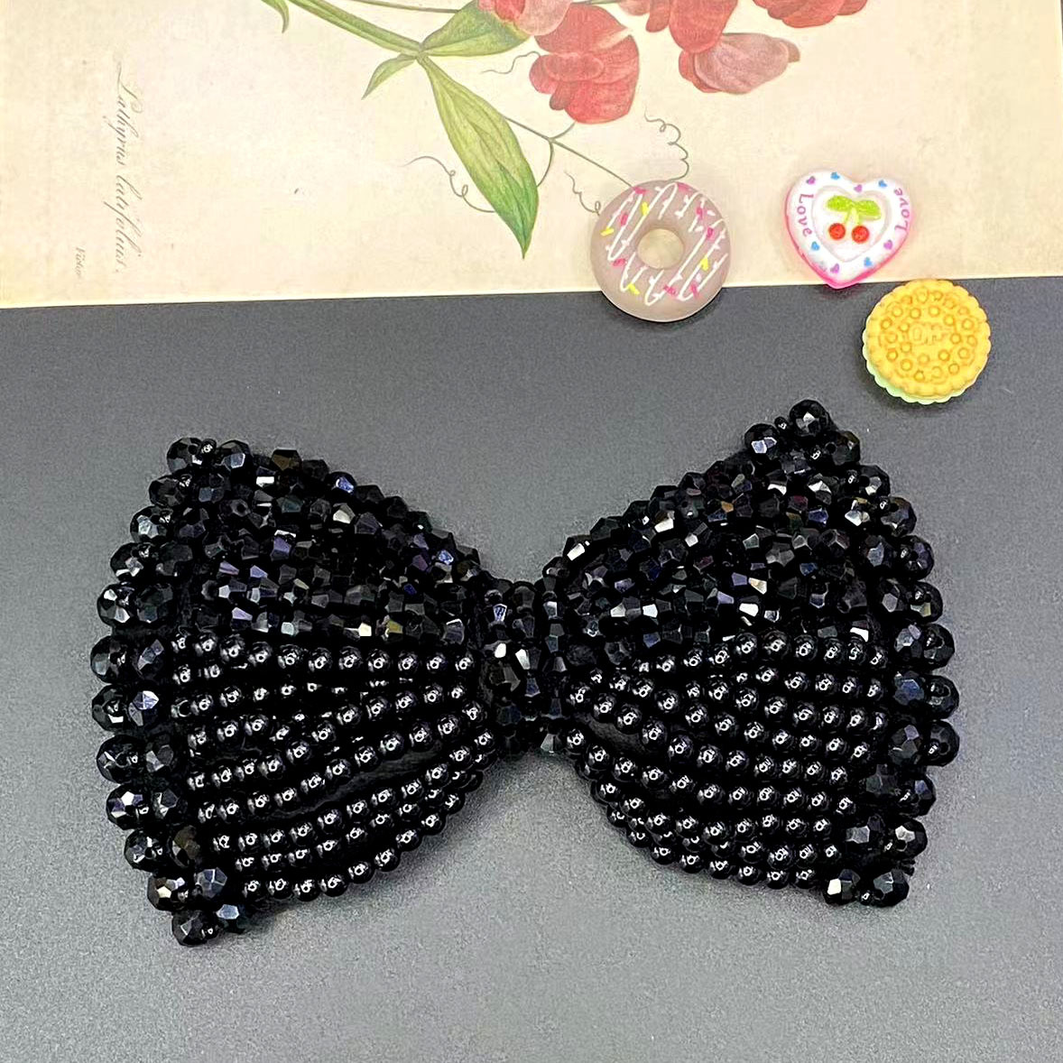 韩版蝴蝶结发饰配件鞋帽服配件包包多种用途配件批发源头厂家直销详情5