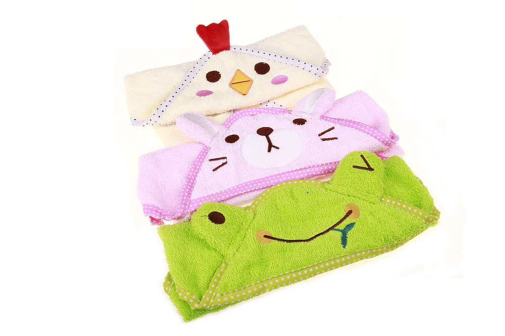 宠物浴巾可爱小动物吸水浴袍 宠物狗狗毛巾 6款3个规格详情1