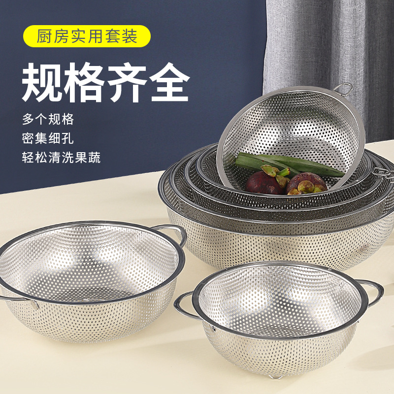 Stainless steel pot lid, household cooking pot lid, 30-40cm, wok combination lid, universal non-magnetic pot lid, glass lid pic 3