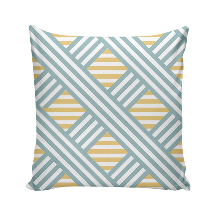 Creative pillow cover, new geometric sofa, car cushion cover, pillow cover pic 6