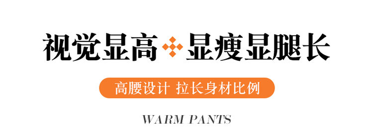 金貂绒中年妈妈裤子女秋冬款加绒加厚保暖休闲裤女百搭显瘦铅笔裤详情11