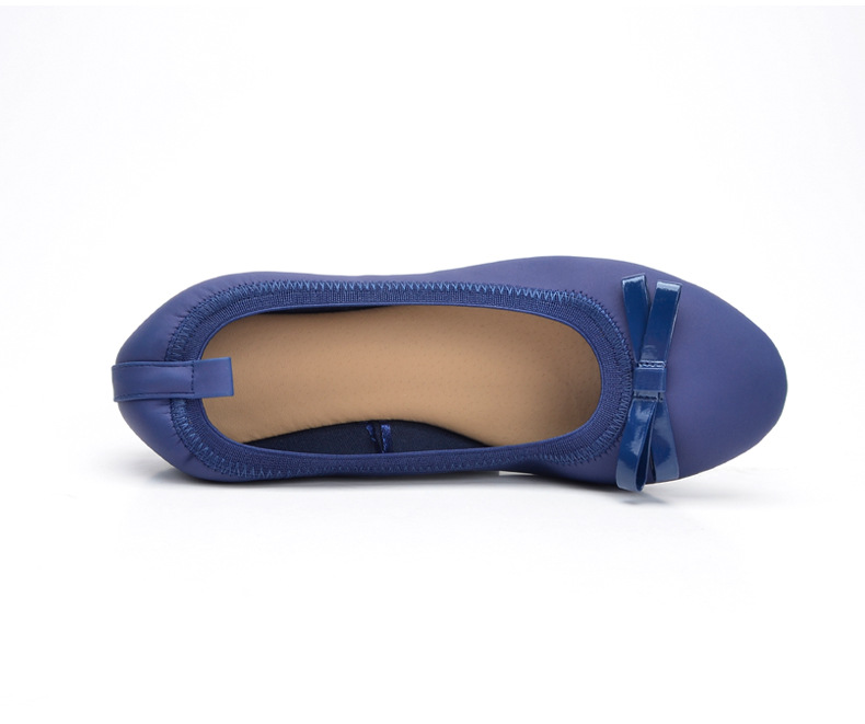 外贸跨境牛巴蛋卷鞋女2023新款圆头软底弯弯鞋women flat shoes详情25