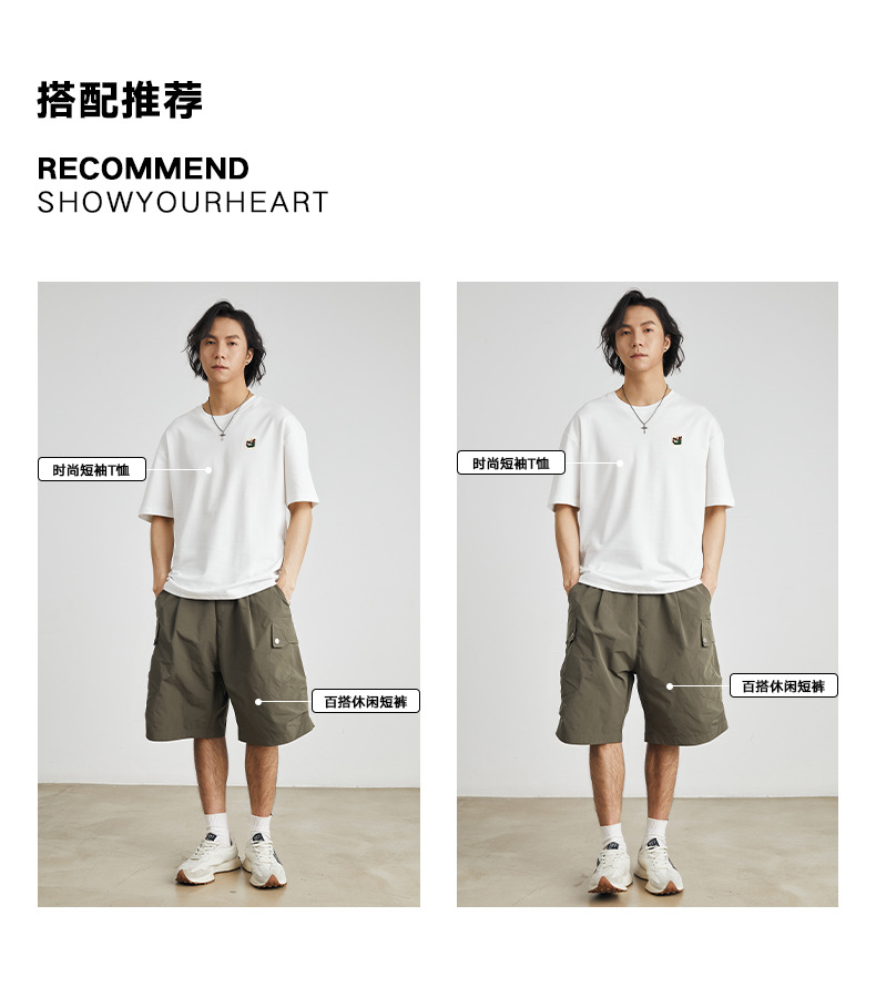 亦止男装龙年刺绣印花印花T恤男短袖夏季新款休闲情侣半袖上衣潮详情10