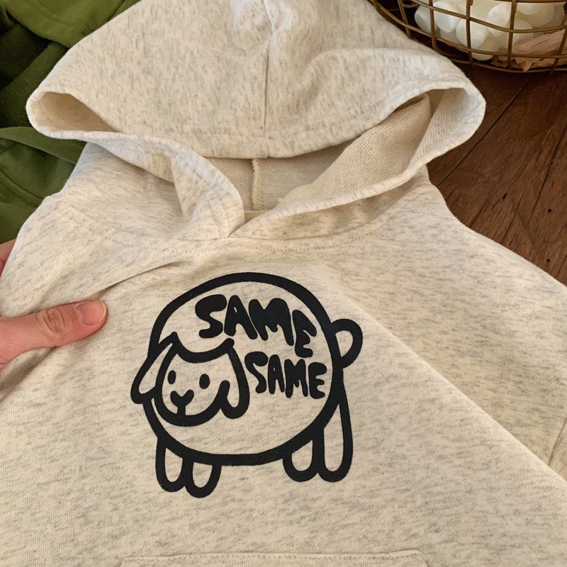 男童卫衣春秋2023新款小童洋气儿童春装上衣卡通宝宝春秋连帽外套详情8