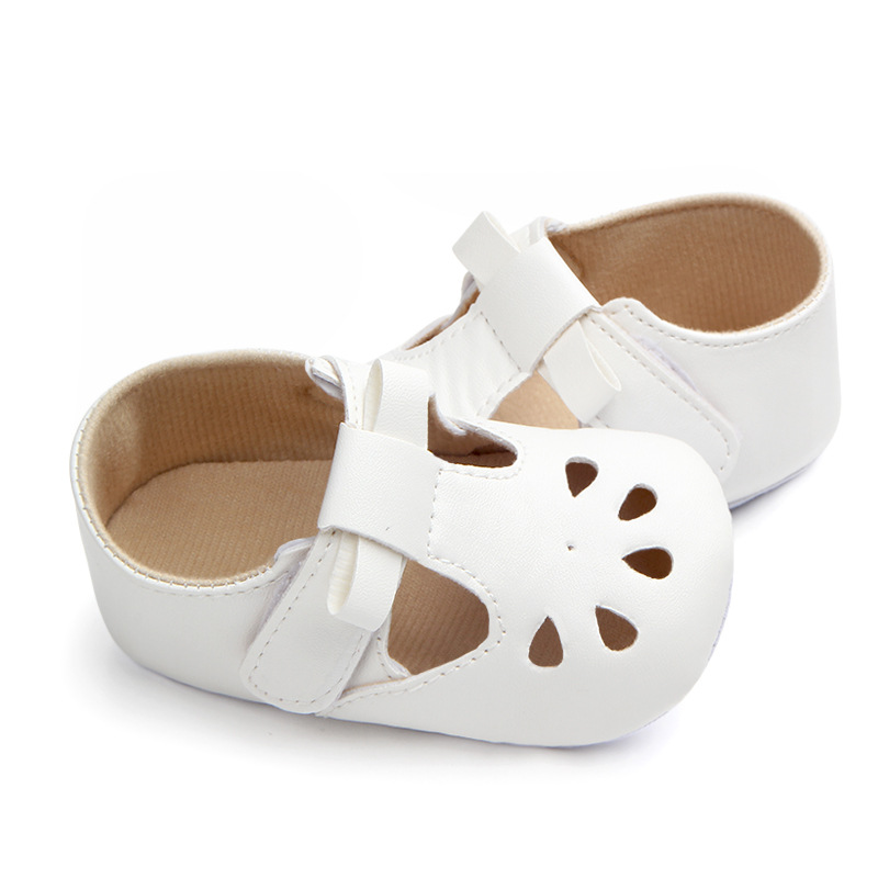 Wholesale of best-selling multi-color perforated baby shoes, anti-slip walking shoes, semi-rubber soles and soft-soled baby shoes 0921 pic 31