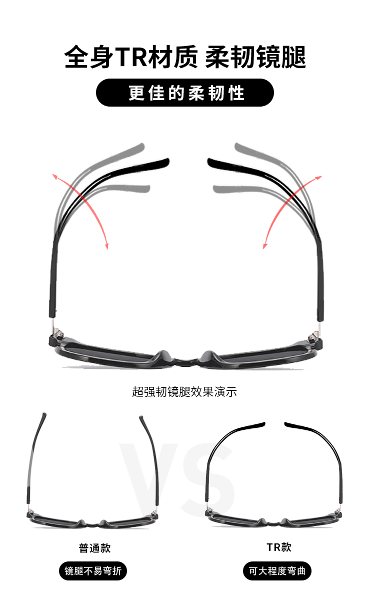 新款偏光防晒墨镜女高级感TR品质贴牌防紫外线非gm太阳镜一件代发详情5