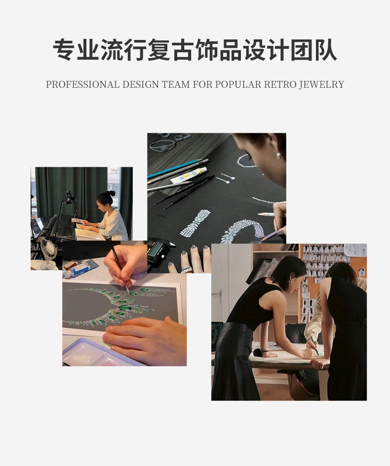 New French retro camellia enamel drop earrings S925 silver needle stud earrings, high-end earrings for women pic 2