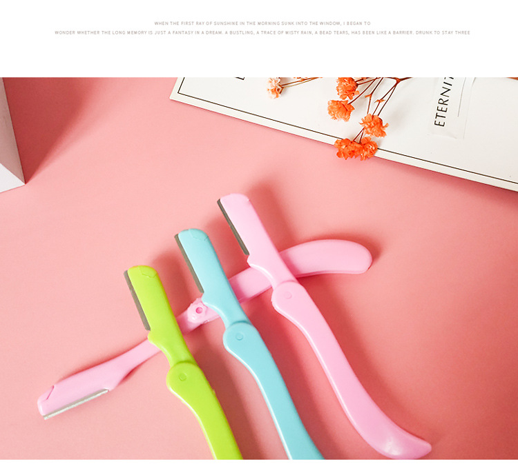 Wholesale stainless steel sharp eyebrow trimmers, makeup eyebrow trimmers, hair trimmers, eyebrow trimmers and beauty tools from the manufacturer pic 7