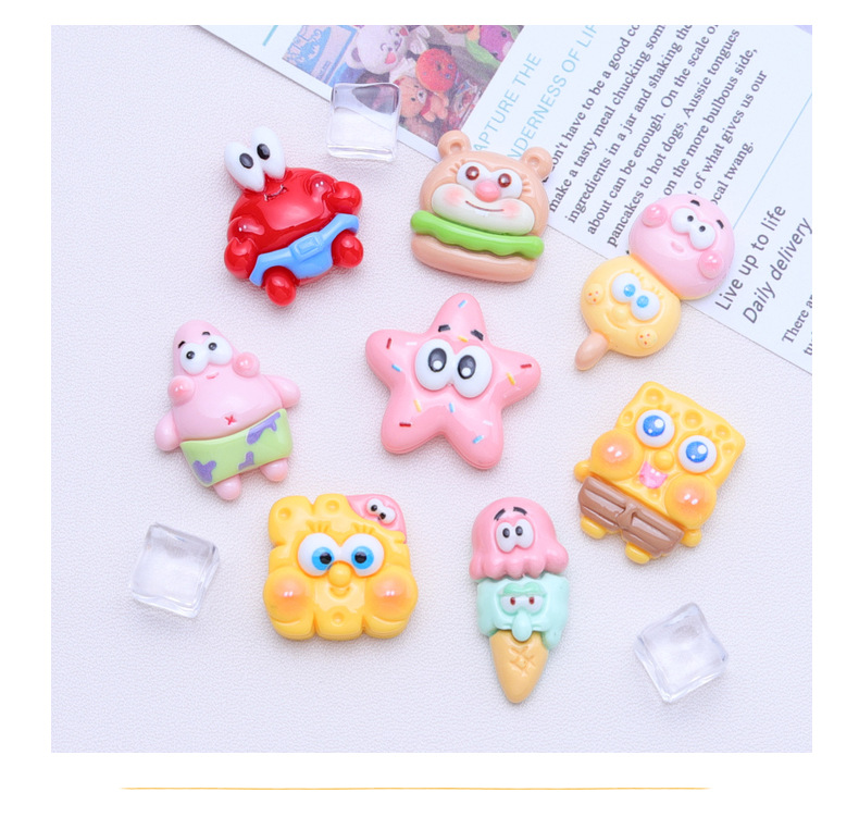 Wholesale of cookies, Haibao glossy diy cream glue, homemade phone case materials, fridge magnets, resin accessories and ornaments pic 10