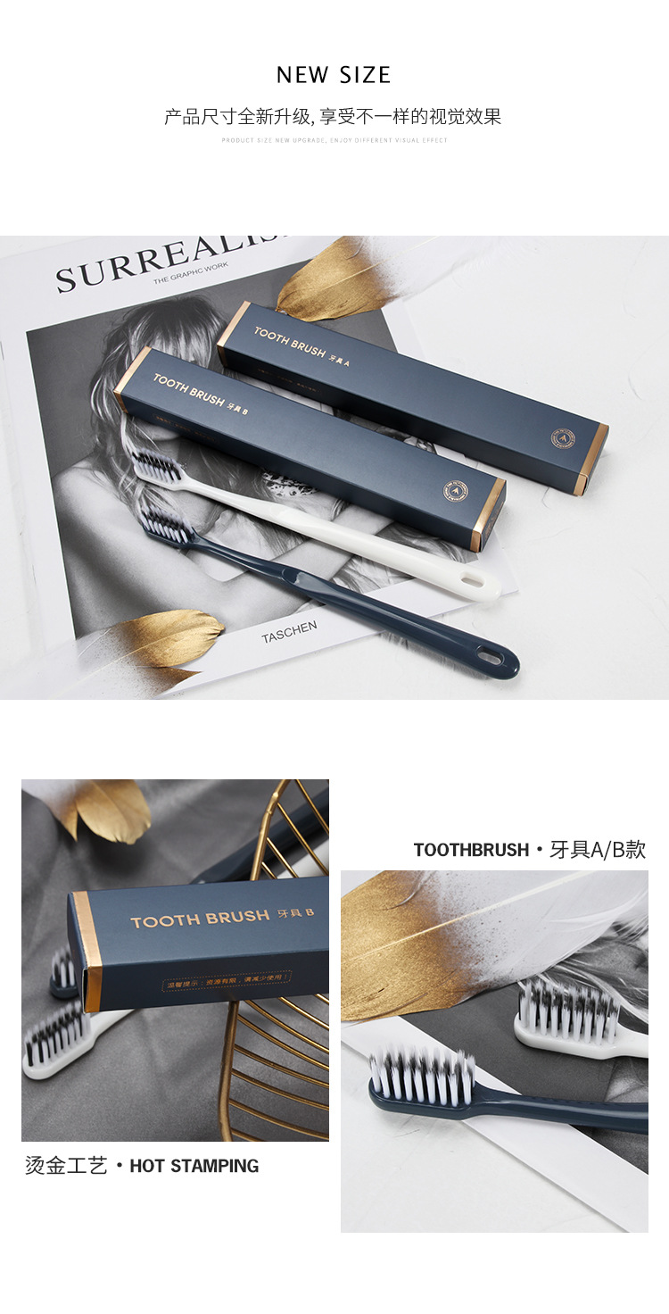 Hotel supplies: Complete set of disposable toiletries, hotel disposable toothbrushes and toothpaste sets, home hospitality slippers, disposable items, shampoo, body wash, razors, shower caps, combs pic 10