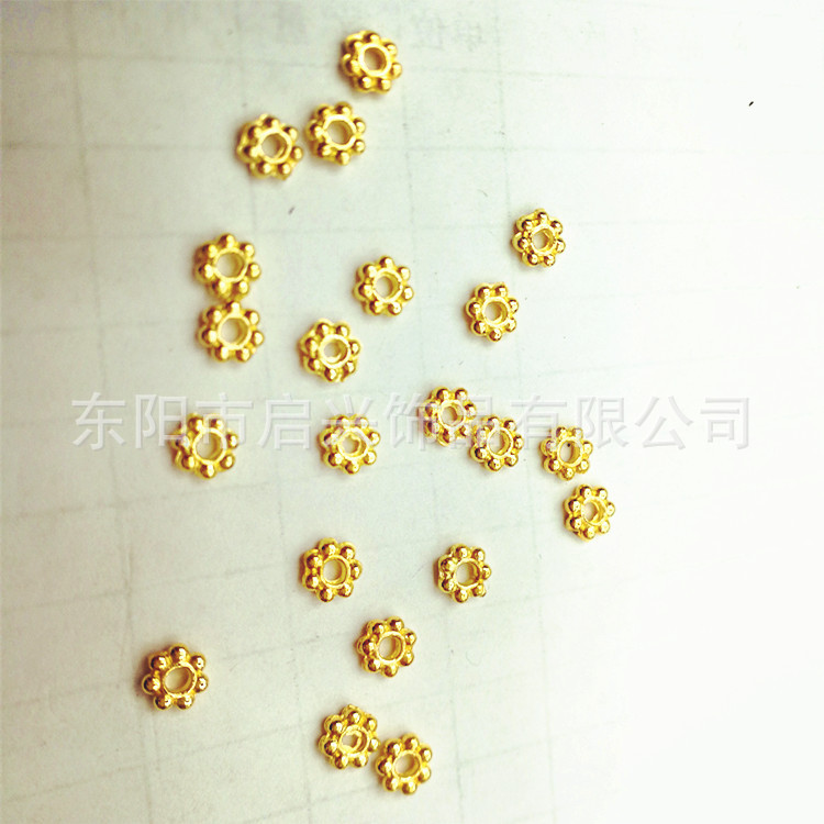 Factory direct sales of jewelry accessories: 6MM spacer, universal spacer for jewelry and clothing pic 4