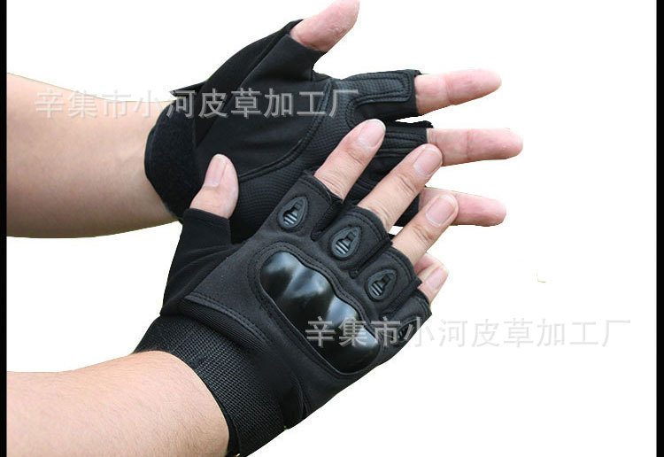 Special Forces tactical half-finger gloves, male reporter Black Eagle Sports Outdoor fighting anti-slip military fan cycling sun protection gloves pic 10