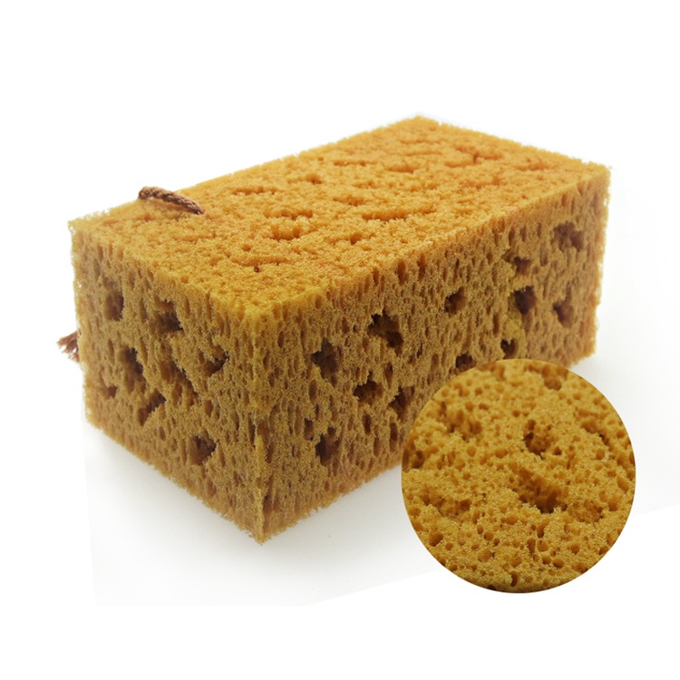Factory direct supply of extra-large honeycomb coral square car wash sponge with rich foaming and high water absorption cleaning sponge pic 7