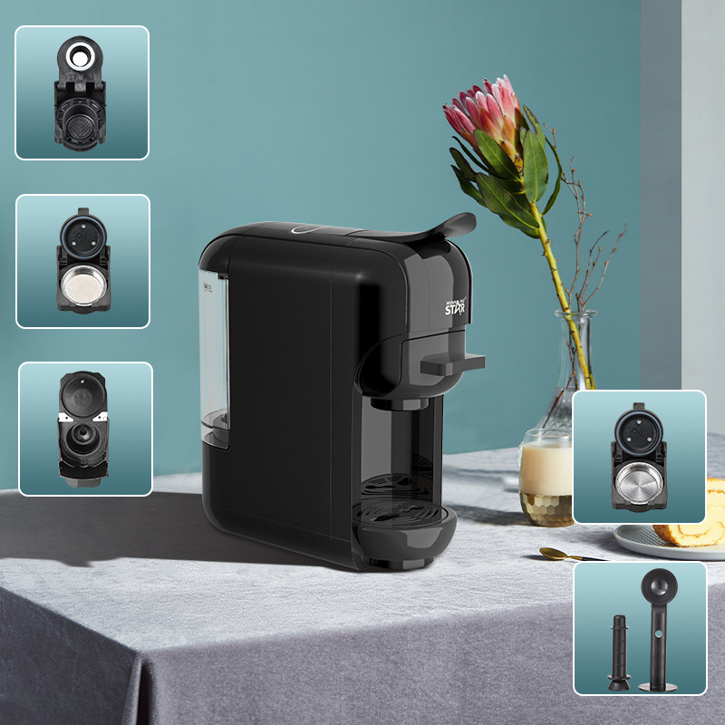 Winning Star Multi-functional capsule Coffee Machine with two types of British and European standard capsules, powder bags and tea bags in one pic 6