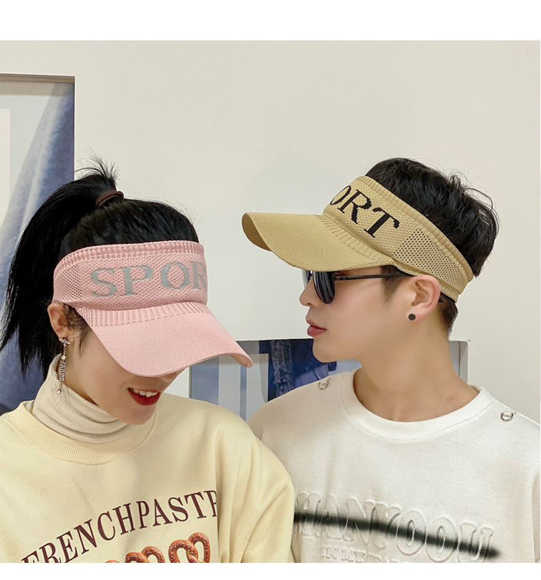 Summer open-top hat for women, casual Korean style breathable new sun hat, baseball cap, outdoor sun hat for women pic 24