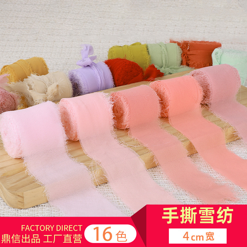 鼎信高密度螺纹彩带185色罗纹带手工DIY发饰蝴蝶结辅料包装丝带详情4