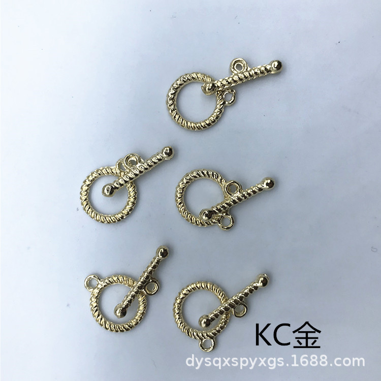 DIY alloy retro OT buckle necklace bracelet connection buckle accessories factory direct sales in multiple colors available pic 1