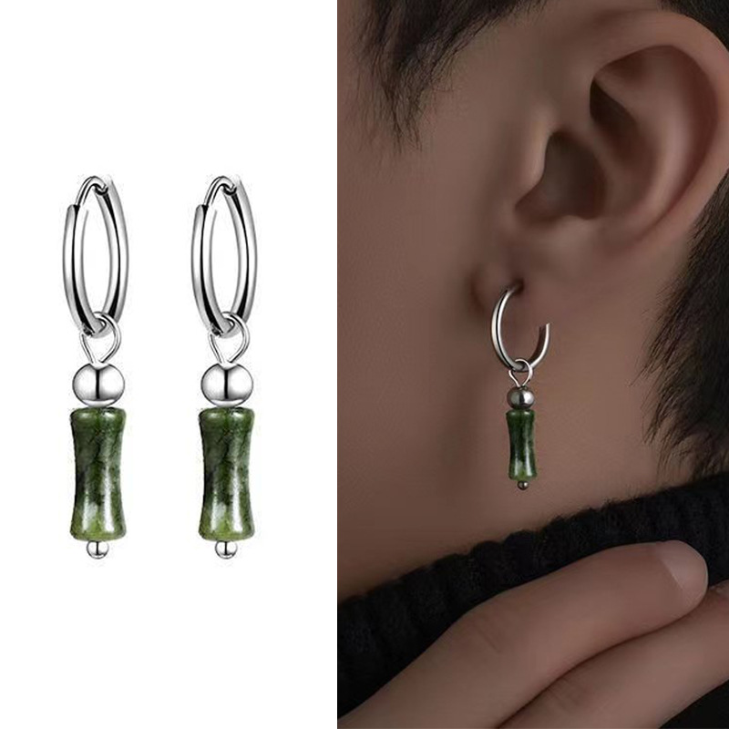 复古宝剑响箭个性嘻哈街头情侣耳环女耳饰潮男耳钉十字剑男士耳夹详情9