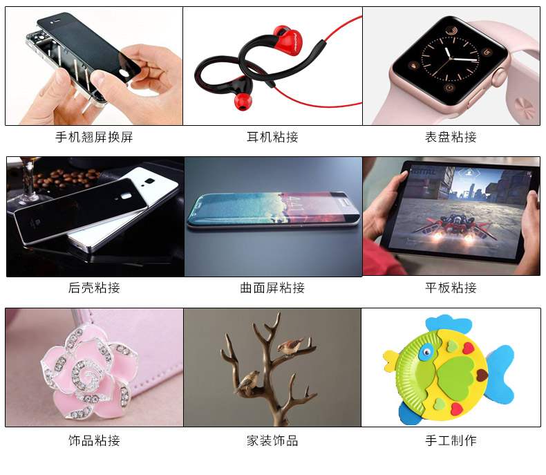 B7000胶水3ml毫升手机维修屏幕粘水钻饰品珠宝GSE针头胶5赠送客3g详情10