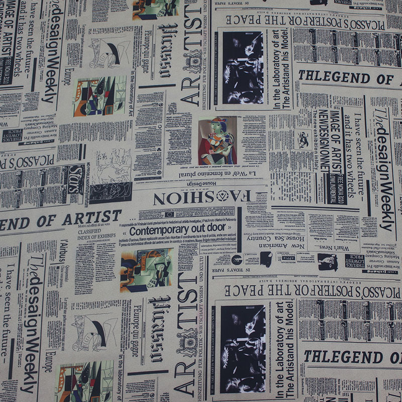 Factory direct sales of Huayao printed foam printed fabric with foam coating pvc pic 2