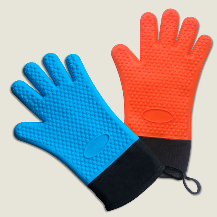橙蓝手套