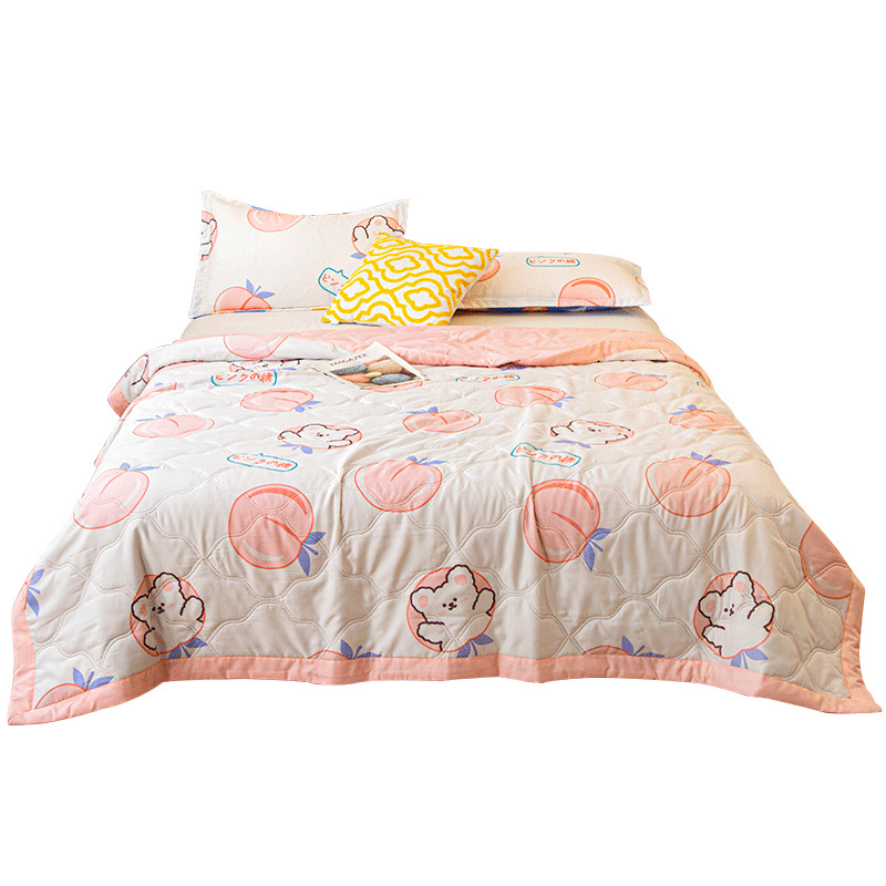 夏季水洗棉夏凉被床上用品水洗空调夏被单双人被芯学生宿舍薄被子详情16