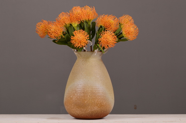 Factory direct sales, wholesale of in-stock inventory of artificial large needle cushion flowers, artificial flower sets, wholesale of living room, dining table, entrance hall, desktop decoration, flower arrangement and ornaments pic 4