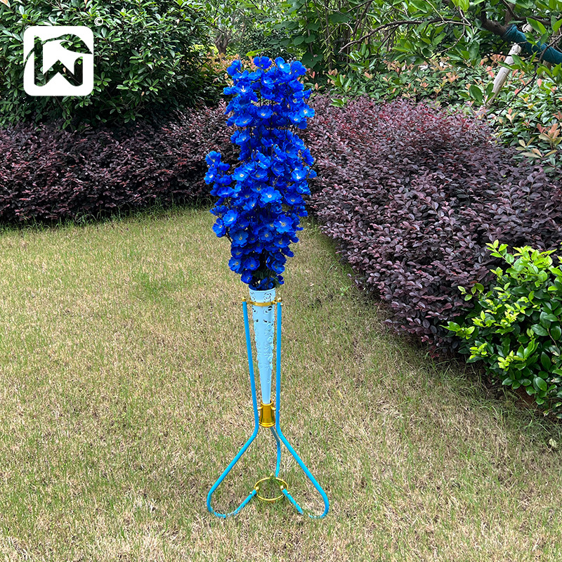 Direct sales manufacturer cross-border wedding and wedding scene wedding baskets, iron baskets, flower baskets, wedding flower stands, welcome baskets, aisle flower baskets pic 11