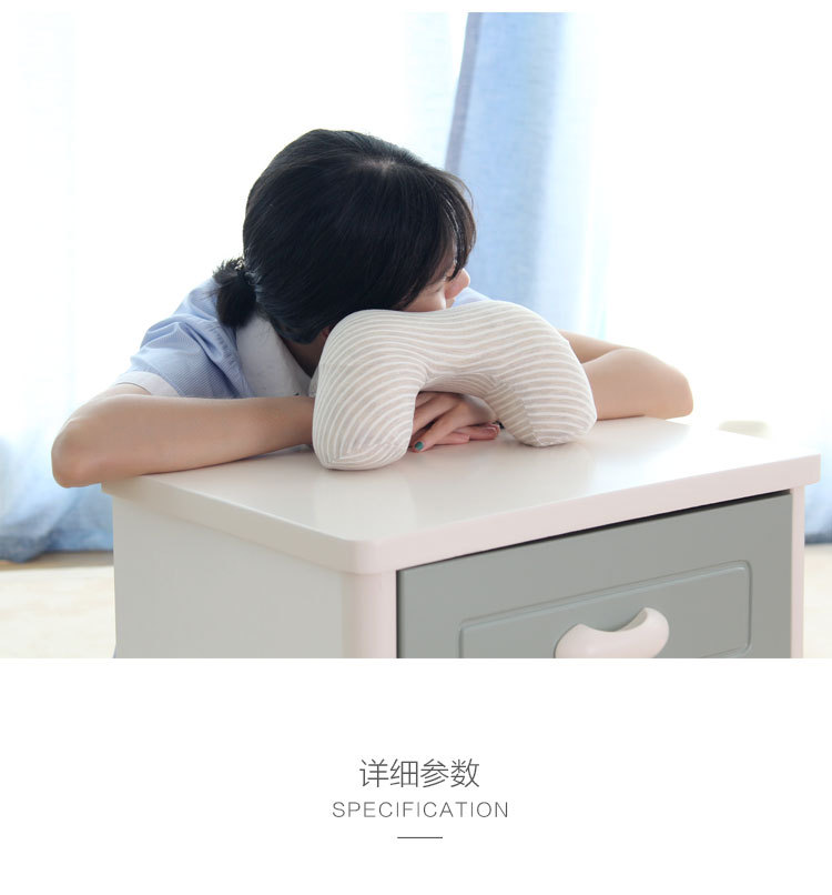 Memory foam student nap pillow, cool sleep pillow, triangular pillow, support and neck protection nap pillow, office prone sleep pillow pic 16