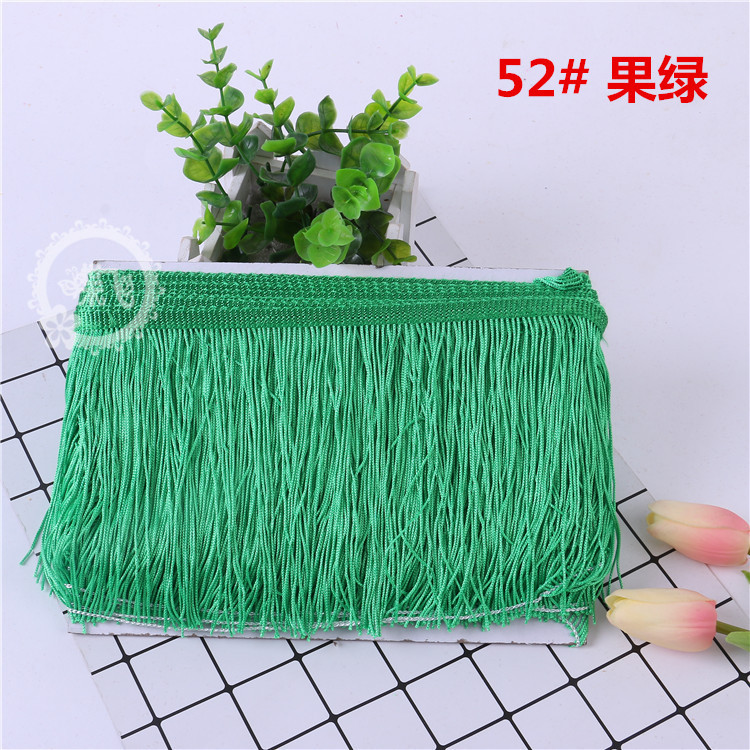DIY stage costume accessories: Latin dance lace, tassel lace, polyester ribbon, 15CM, factory direct sales, 1 webbing pic 62