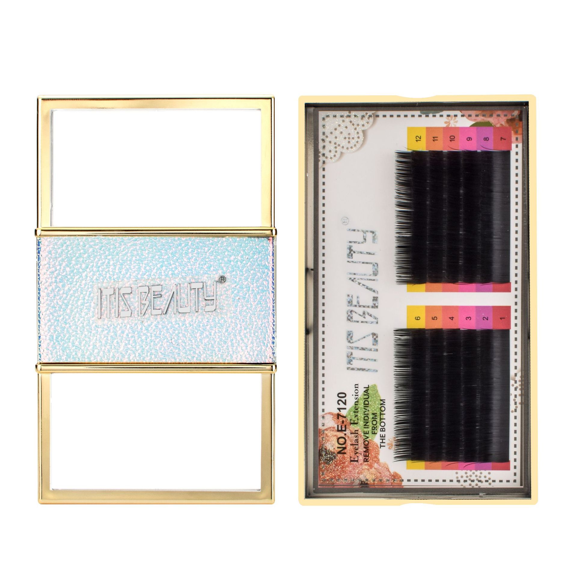 0.15 Thick, super soft, flat BCD curly false eyelashes for beauty salons, wholesale of hand-extended false eyelashes pic 3