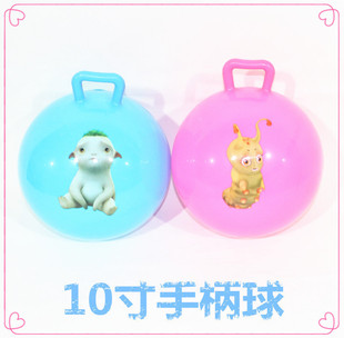 厂家直发羊角球45公分手柄按摩球加厚儿童充气玩具幼儿园用品详情5