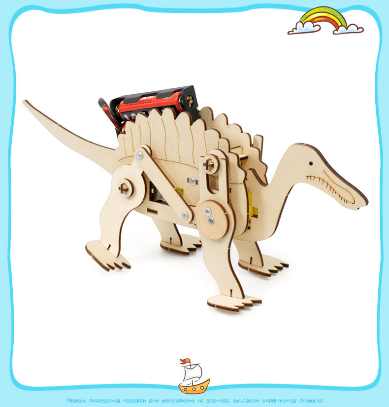 科技小制作diy机械棘龙科学实验中小学生创客手工模型教具材料包详情18