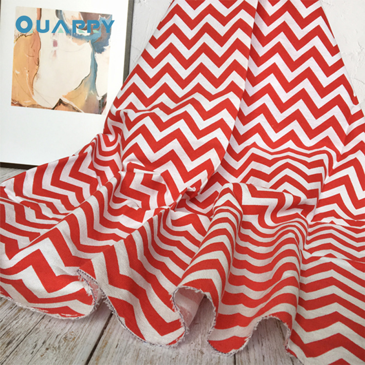 1.5cm wavy printed canvas polyester-cotton 8-amp bag, throw pillow, picnic mat, beach bag, Indian tent fabric pic 28