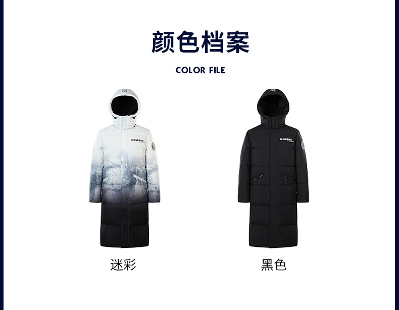 【已质检】羽绒服男款高端中长款情侣装大码休闲潮男女保暖男装外详情43