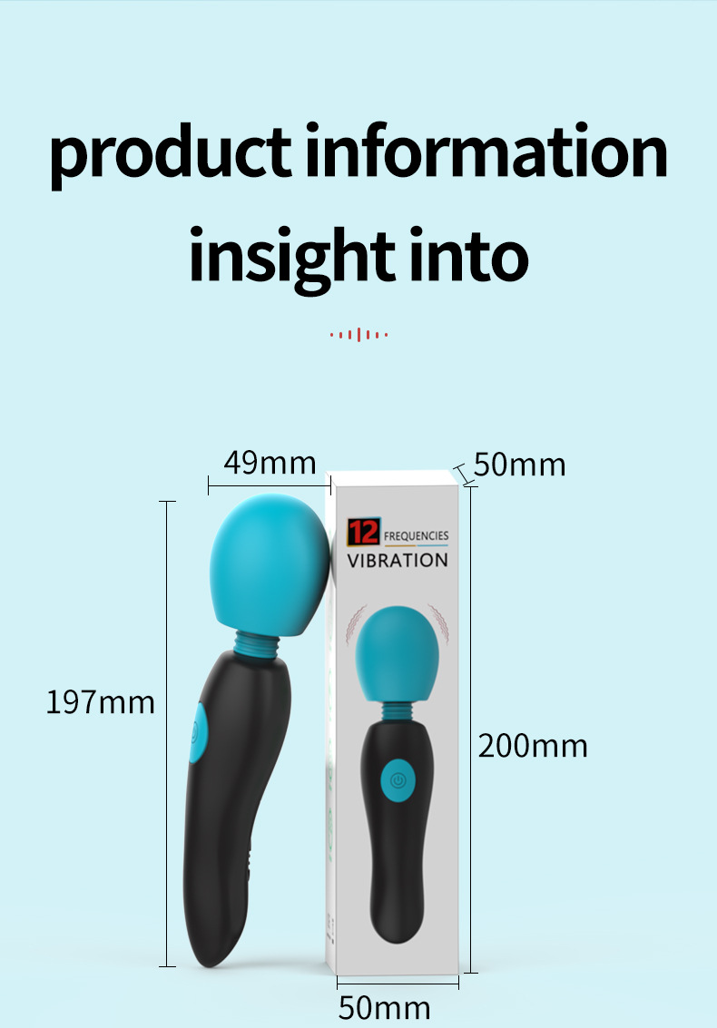 成人用品硅胶AV棒电池按摩女用情趣性玩具自慰器震动棒外贸详情14