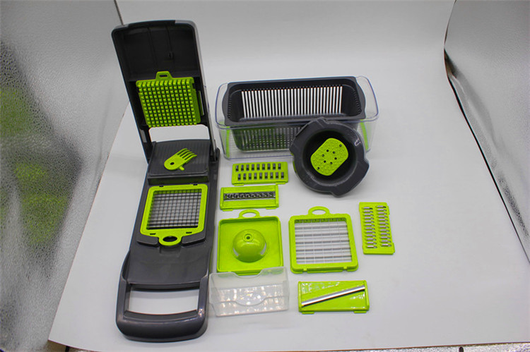 Vegetable cutter, multi-functional vegetable cutter, jelly dice cutter, shredded cutter, grater, vegetable slicer, cucumber slicer pic 28
