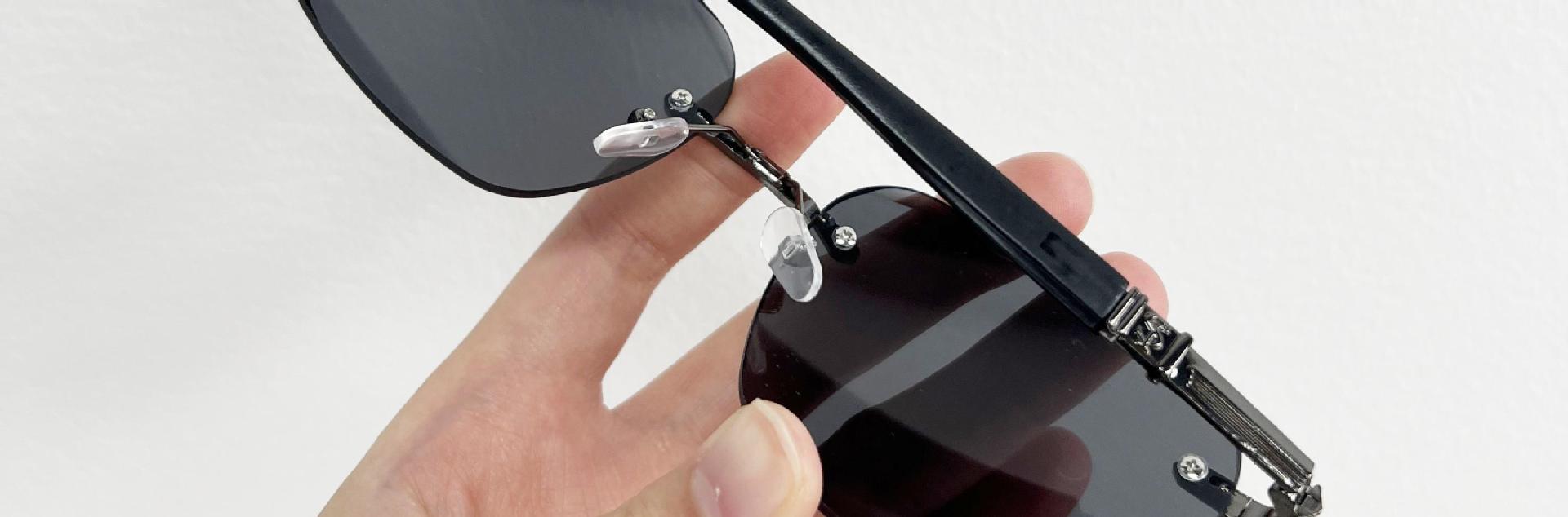Nueva conducción conducción gafas de sol moda hombre tendencia anti-uv anti-luz brillante pesca especial sin marco gafas de sol pic 15