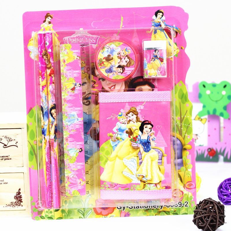 Wholesale of cartoon stationery sets, card suction packaging, coin purses, pencils, rulers, erasers, and student gifts pic 7
