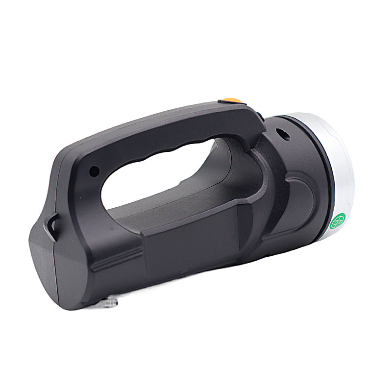 手电筒强光大功率户外应急巡逻手提探照灯USB充电带侧灯野营户外详情1